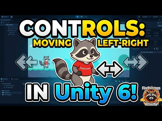Controls move right left in Unity 6 | New Input System Tutorial