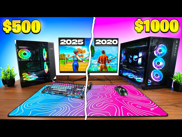 $500 Gaming PC in 2025 vs $1000 Gaming PC from 2020...