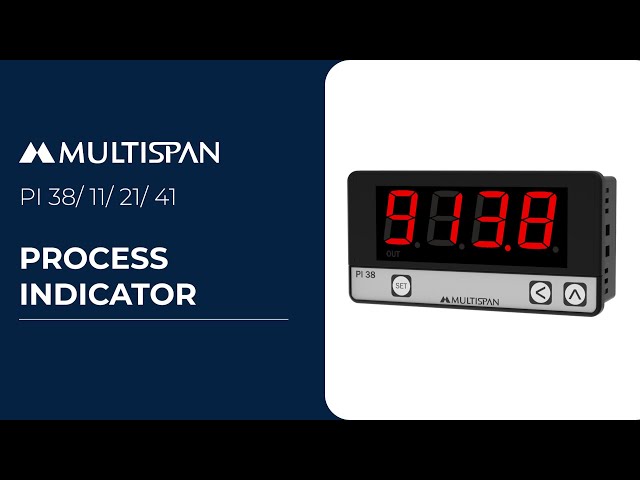 Multispan Process Indicator PI-38