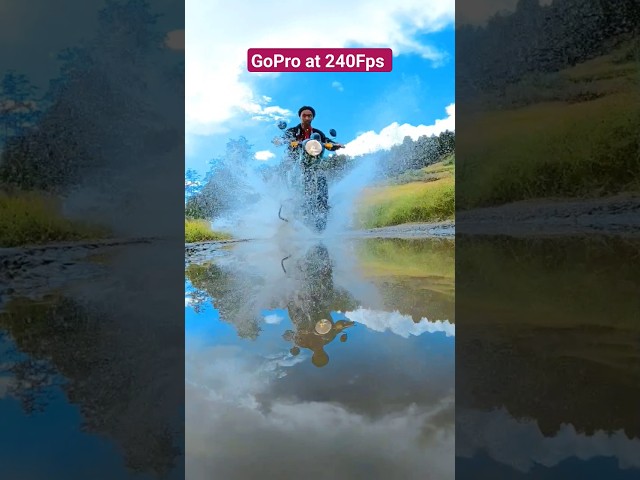 GoPro10 at 240fps 🚀 #gopro #slomo #videotricks #shortsvideo #traveler