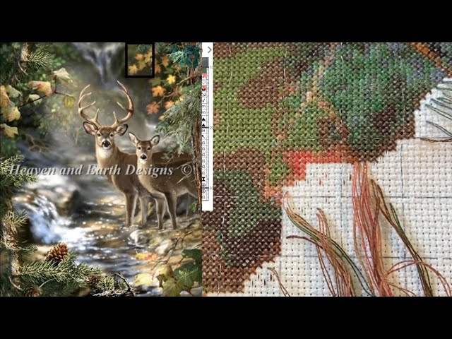 Cross Stitch: Stitch With Me #469 (with talking)