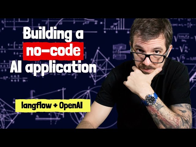 Step by step no-code RAG application using Langflow.