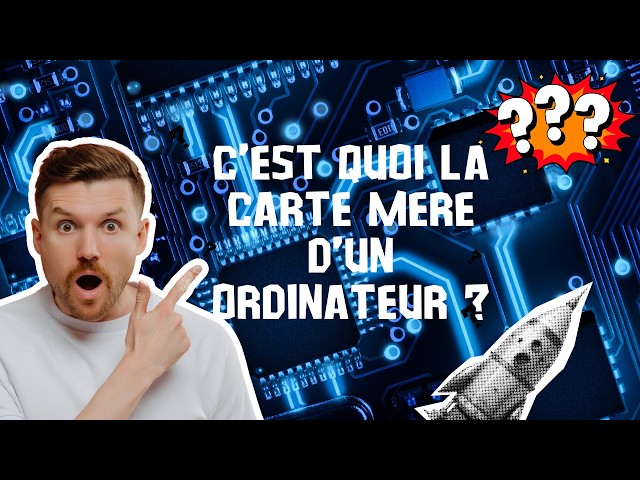 What is the purpose of a computer's motherboard and how does it work?