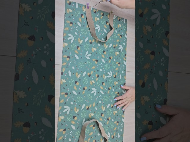 🔥 A TOTE BAG in 15 MINUTES!  #sewing #diy #sewingtutorial #handmade
