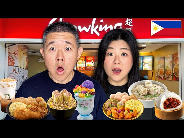 I Tried CHOWKING First Time in Philippines 🇵🇭 So Unexpected!
