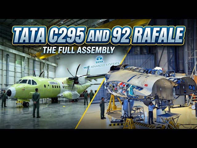 TATA C-295 First Flight ready | 22+92 Tata Rafale for IAF