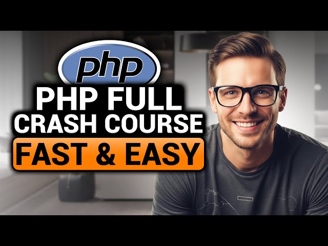 PHP Crash Course (𝟮𝟬𝟮𝟲) | BEST FULL GUIDE | NO Yapping, To The Point | FAST & EASY
