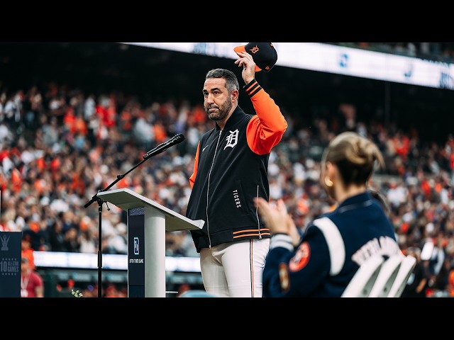 Discurso de retiro de Justin Verlander | Celebración de la carrera de JV con los Detroit Tigers