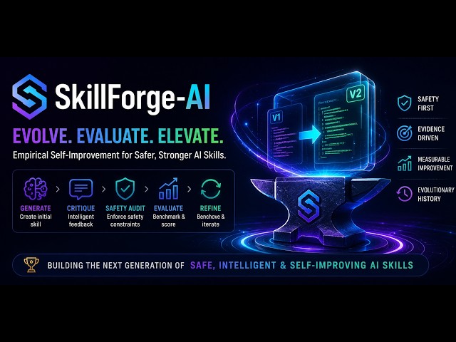 SkillForge-AI: Empirical Self-Improvement for Safe AI Agent Skills