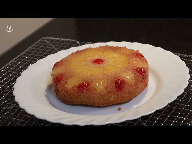 Making an Upside Down Cake 🍍🍒 | Easy Baking Tutorial ✨