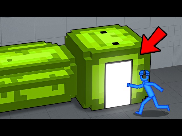 What's Inside The Giant Melon Head?