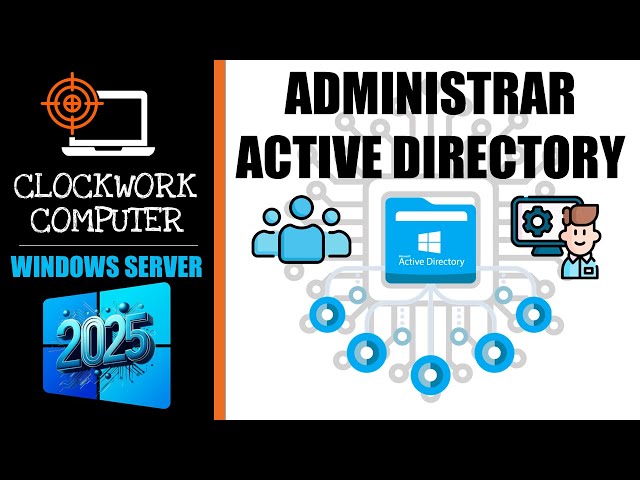 🚀WINDOWS SERVER 2025🛠️ USUARIOS, GRUPOS y UNIDADES ORGANIZATIVAS en ACTIVE DIRECTORY