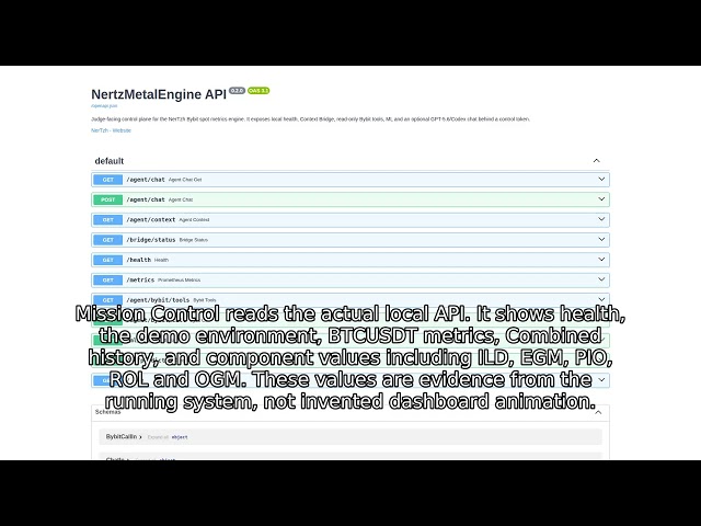 NERTZH | Real-Time AI Trading Telemetry Demo