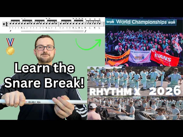 Rhythm X 2026 Snare Break (Step-by-Step)