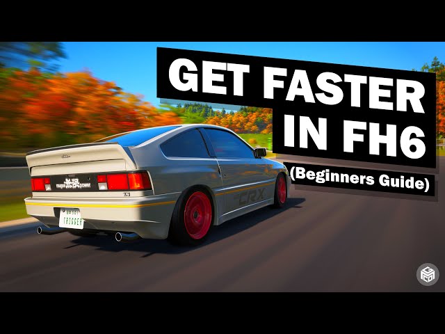 GET FASTER in Forza Horizon 6 - Understanding the Basics (Lines, Braking, Throttle, Settings)