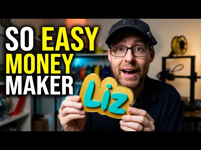 Make Money With 3D Printed Custom Nameplates