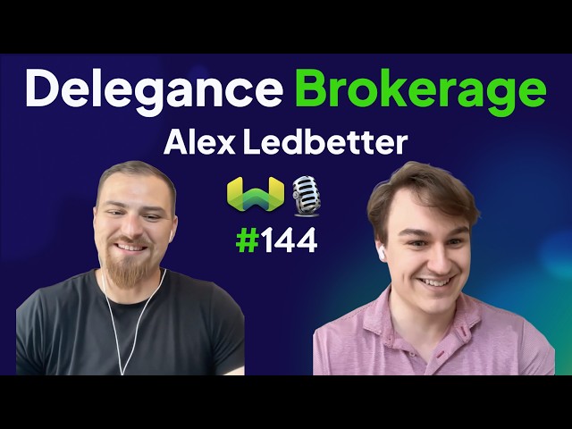 Delegance Brokerage with Alex Ledbetter - Weaviate Podcast #144!