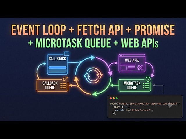 Tricky JavaScript Interview Question: Event Loop + fetch() #7 #coding #javascript @learningzone16