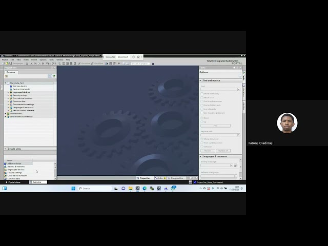 Designing and Programming a Simple Automation System from scratch using Tia Portal