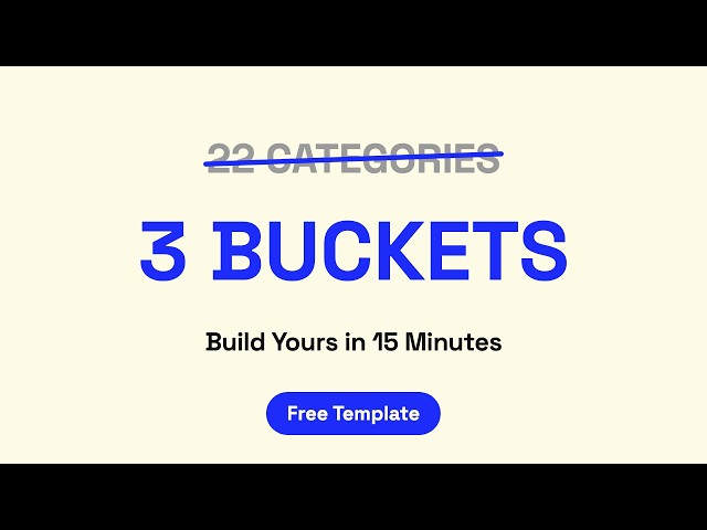 How to Budget in 15 Minutes (Free Template)