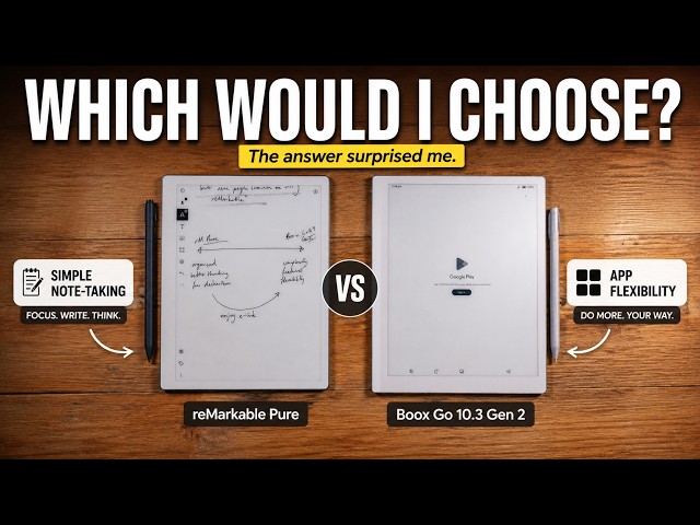 reMarkable vs Supernote vs Boox - How to Choose