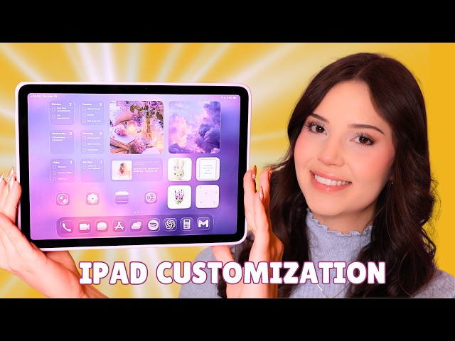 How to Customize your iPad Air | easy & cute | Lock Screen & Home Screen widgets & icons Tutorial