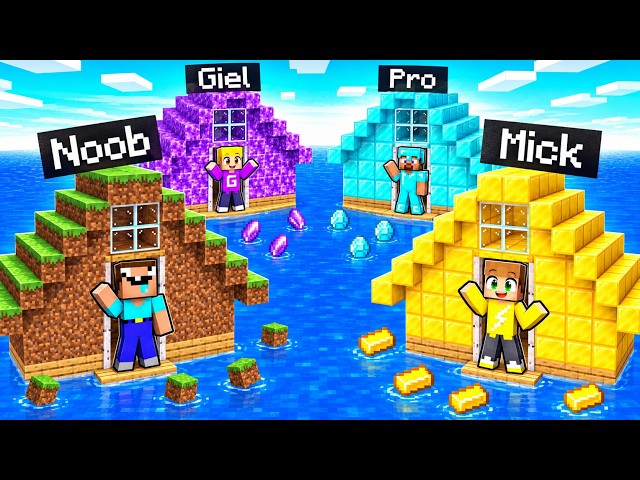 OCEAAN HUIS Battle in Minecraft!