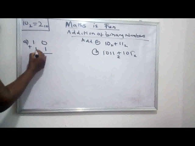 Master binary addition
