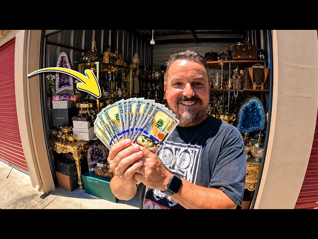 Old storage owner left OVER $15,000 BEHIND! I bought her locker packed with CASH!