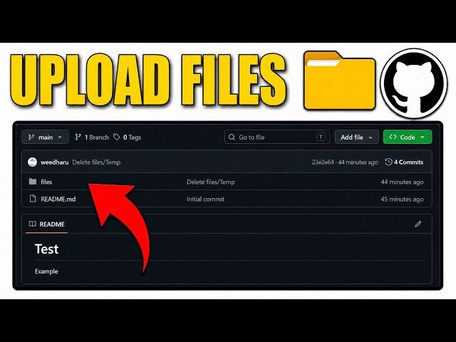 How to UPLOAD Files to GitHub | Add Files & Folders to a Repository
