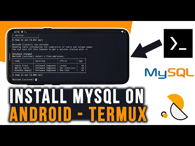 Install MySQL on Android with Termux 💻 | MySQL on Android | Run MariaDB on Termux 🚀