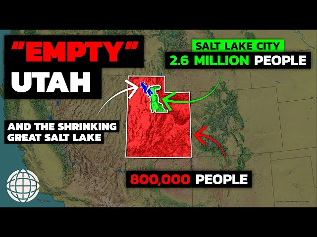 Why So Few Americans Live In Most Of Utah