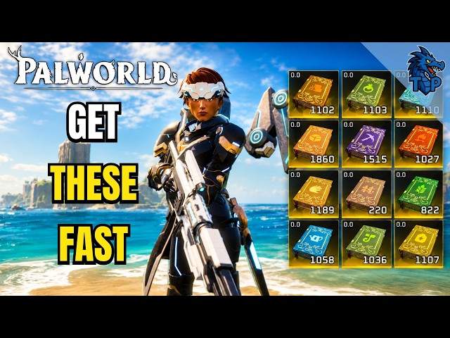 How to Get Work Suitability Books FAST in Palworld 1.0
