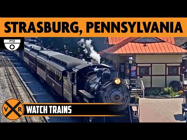 Strasburg, Pennsylvania, USA | LIVE Train Camera (PTZ)