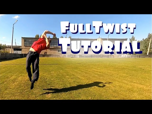 How to Back Full Twist / Back flip 360 Tutorial