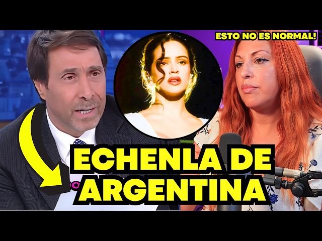 Periodista argentino pide expulsar a Rosalía  del país y esta es mi opinión !!!