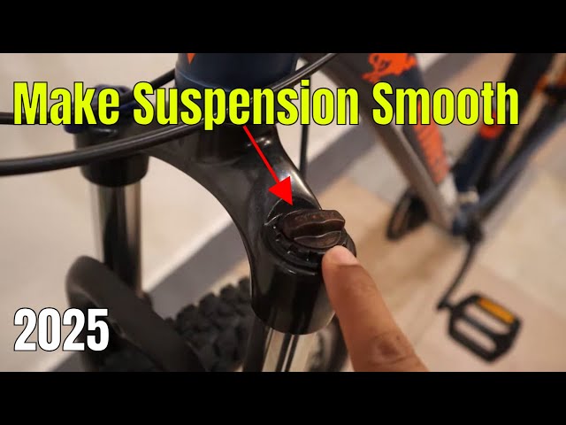 How To Easily Adjust Suspension Pre-Load Adjuster In MTB Cycle | MTB Tips Hindi | ‪@cycleriderroy‬