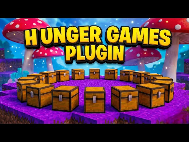 How to Setup Hunger Games in Minecraft (HungerGames Plugin Tutorial)