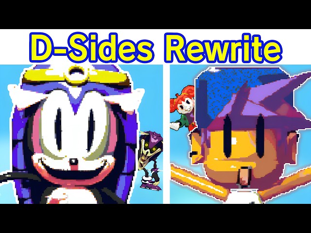 Friday Night Funkin' VS Rephrase REDUX (D-Sides Rewrite) Sonic.EXE (FNF Mod) (Sonic)