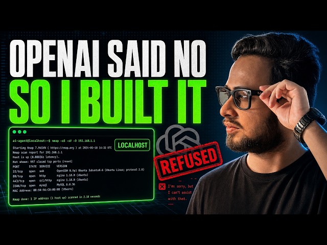 The Security AI Agent OpenAI Refuses to Build (So I Built It Locally)