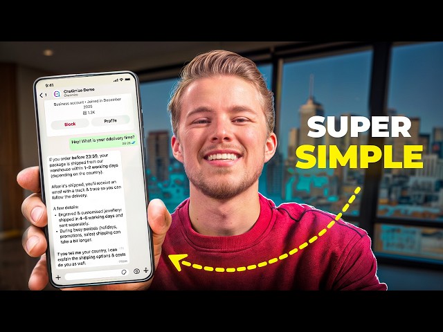 Watch Me Build a WhatsApp Chatbot in 5 Minutes (No Coding)