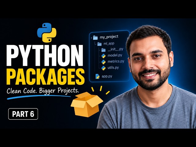 Part 7 - Stop Putting Everything in One Python File! | Python Packages Explained