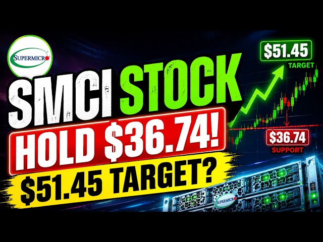 SMCI Stock: $36.74 Support vs. $42.32 Breakout — Is $51.45 Next?