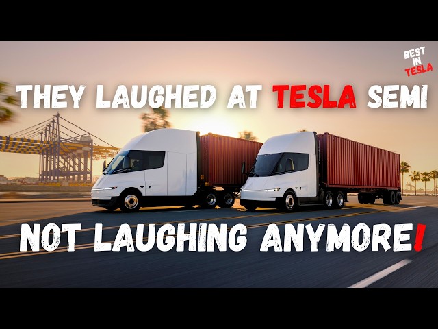 Tesla Semi launch event - Tesla Didn’t Announce a Truck, They Announced a Takeover 👀