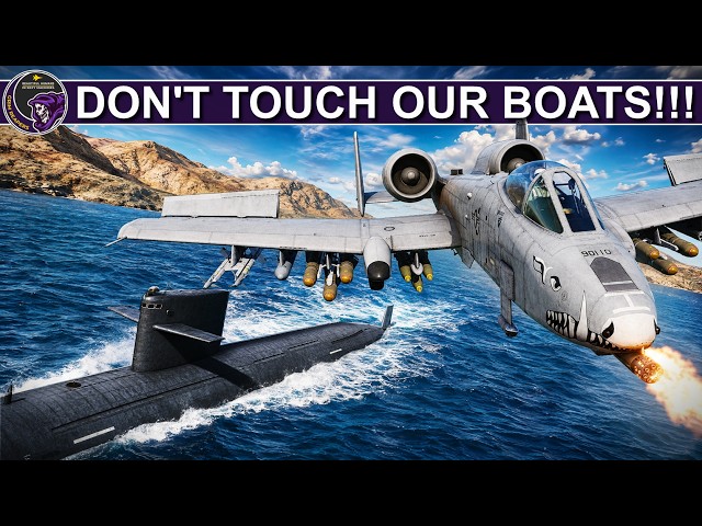 Could A-10s Protect A Stricken Surfaced Ohio SSGN Through The Strait Of Hormuz? | DCS