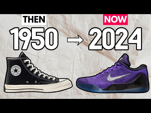 MOST POPULAR SNEAKER EVERY YEAR (1950–2024) | 74 Years of Sneaker History