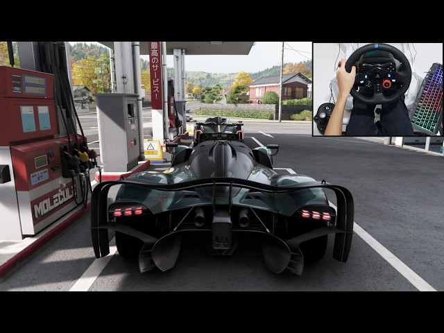 Valkyrie AMR PRO & Pagani Huayra R - Forza Horizon 6 | Logitech g29 gameplay