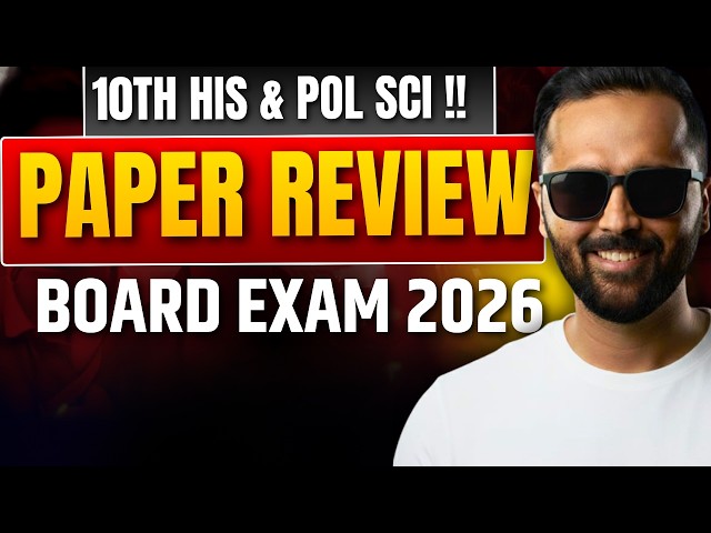 🔴Paper Review of 10th History & Political Science |Board Exam 2026|Pradeep Giri Sir