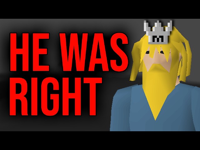 He Tried to Save RuneScape. Jagex Silenced Him. - The Fall of Jiblix