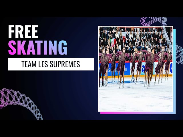 TEAM LES SUPREMES (CAN) | Free Skating Helsinki 2025 | #WorldSynchro